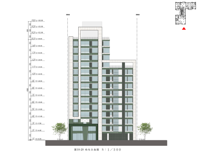台北市中正區新美齊信義路更新案建築圖面-1